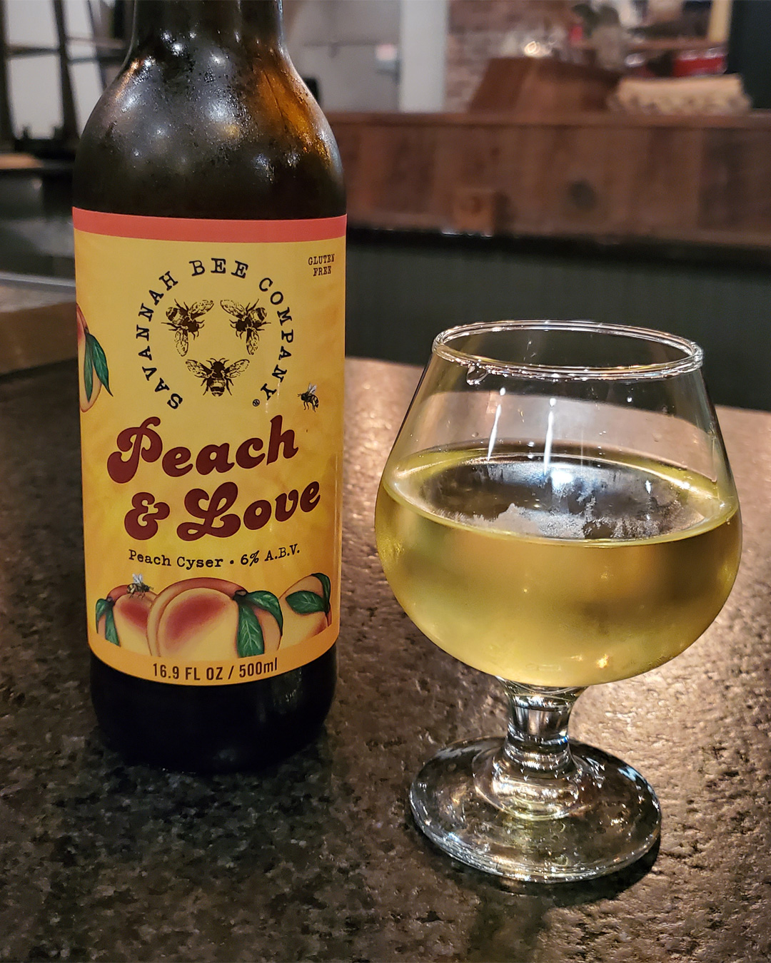 NOLADrinks Show – Craft Beer Industry – Oct20Ep2 – “Peach and Love” mead from the Savannah Bee Company.